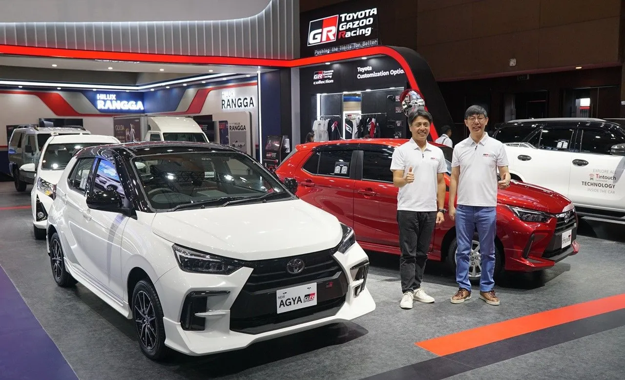 Sub Brand Toyota Gazoo Racing hadirkan semangat motorsport di booth Toyota IIMS 2025. (TAM)