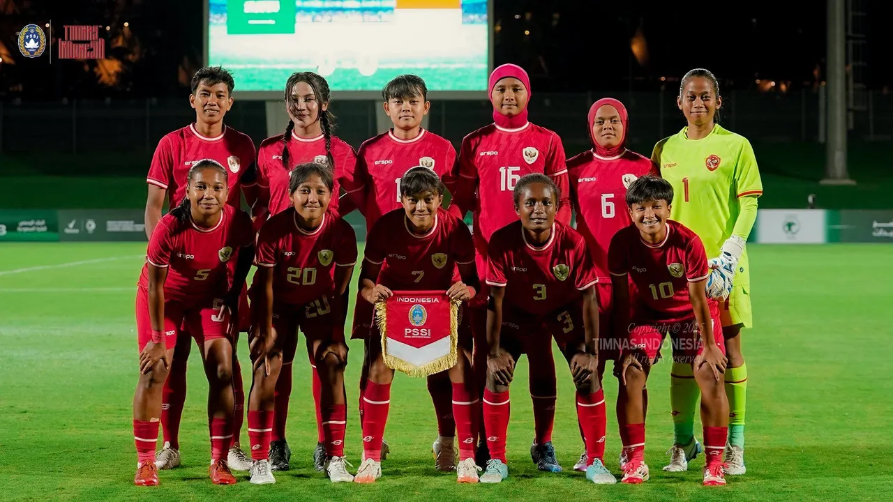 Timnas Putri Indonesia (Foto: x.com/TimnasIndonesia)