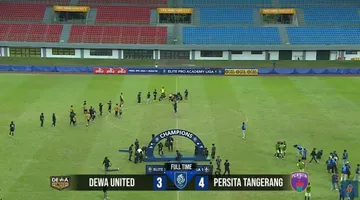 Persita Tangerang U-20 juara EPA Liga 1 U-20 usai kalahkan Dewa United U-20/foto: LIB TV