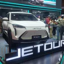 Jetour hadir di pameran otomotif IIMS 2025. (Bagus)