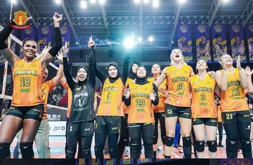 Jakarta Popsivo Polwan ke final four usai finis di puncak klasemen musim reguler Proliga 2025 putri/foto: IG Popsivo Polwan.