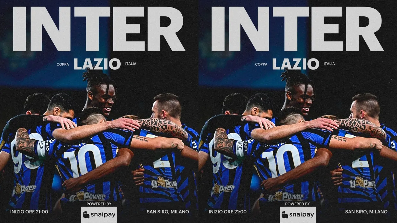 Inter Milan vs Lazio (Foto: instagram/@inter)