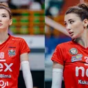 sabina altynbekova yogya falcons proliga 2025.jpg - Sabina Altynbekova saat bermain untuk Yogya Falcons di Proliga 2025/foto: IG Sabina Altynbekova.