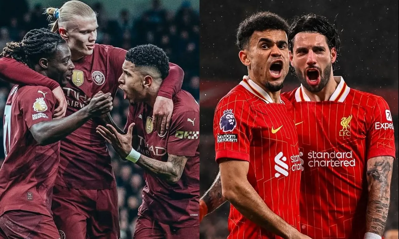 Manchester City dan Liverpool kompak menang. (Foto: Instagram/mancity dan liverpoolfc)