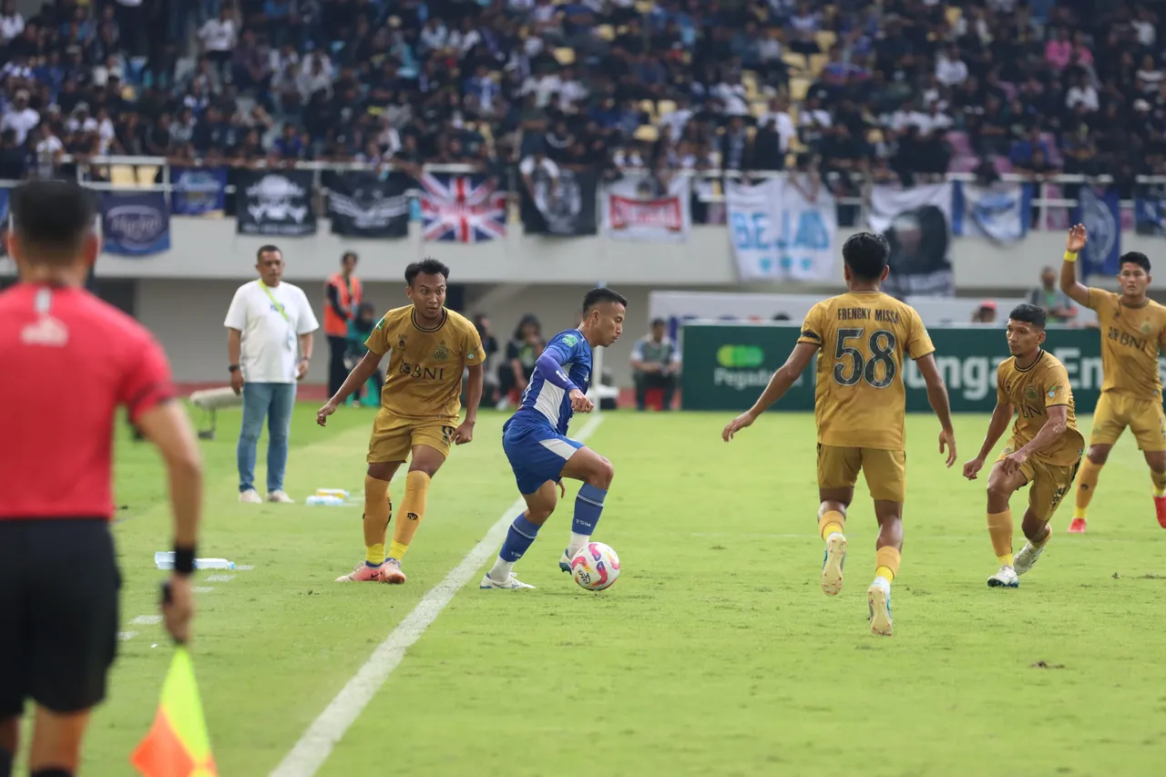 PSIM vs Bhayangkara di Final Liga 2 20242025/PSSI Pers.