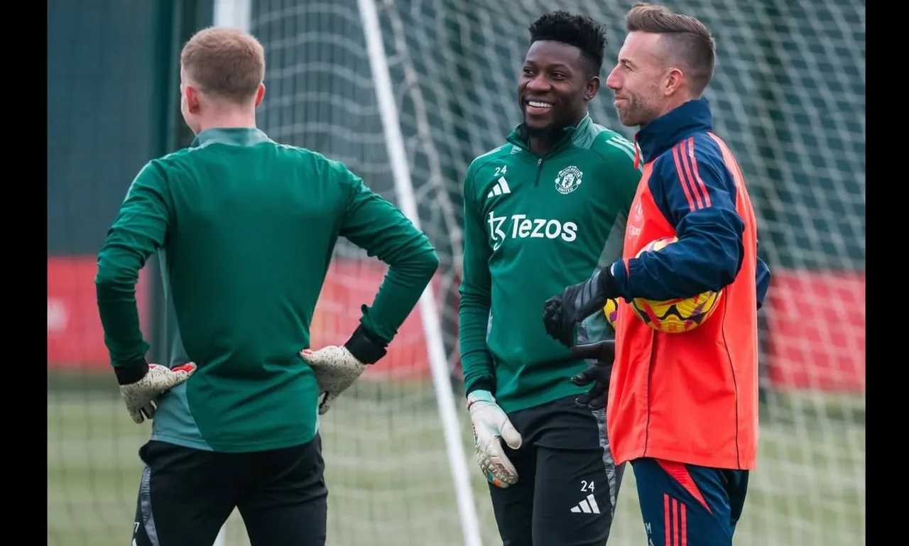 Penjaga gawang Manchester United, Andre Onana. (Foto: Instagram/manchesterunited)