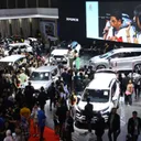 Booth Mitsubishi Motors di ajang Indonesia International Motor Show 2025. (MMKSI) - Booth Mitsubishi Motors di ajang Indonesia International Motor Show 2025. (MMKSI)