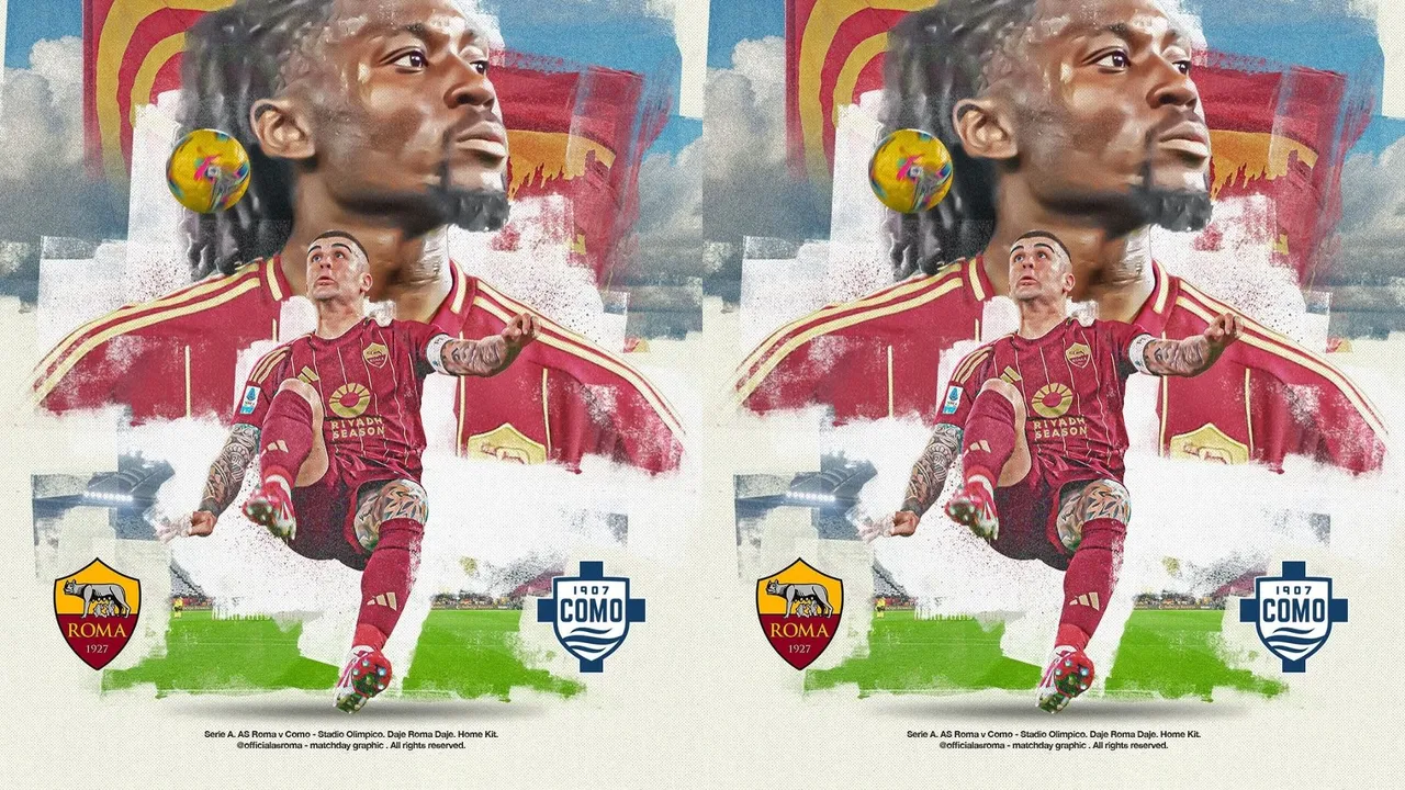 AS Roma vs Como (Foto: instagram/@officialasroma)