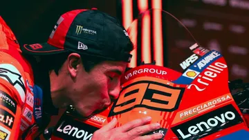 Marc Marquez di Ducati Lenovo/ X Marc Marquez