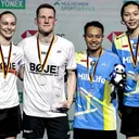 Rehan/Gloria harus puas menjadi runner-up di German Open 2025/foto: PBSI