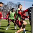 Bayern Munchen latihan jelang 16 besar Liga Champions/ X Bayern Munchen - Bayern Munchen latihan jelang 16 besar Liga Champions/ X Bayern Munchen