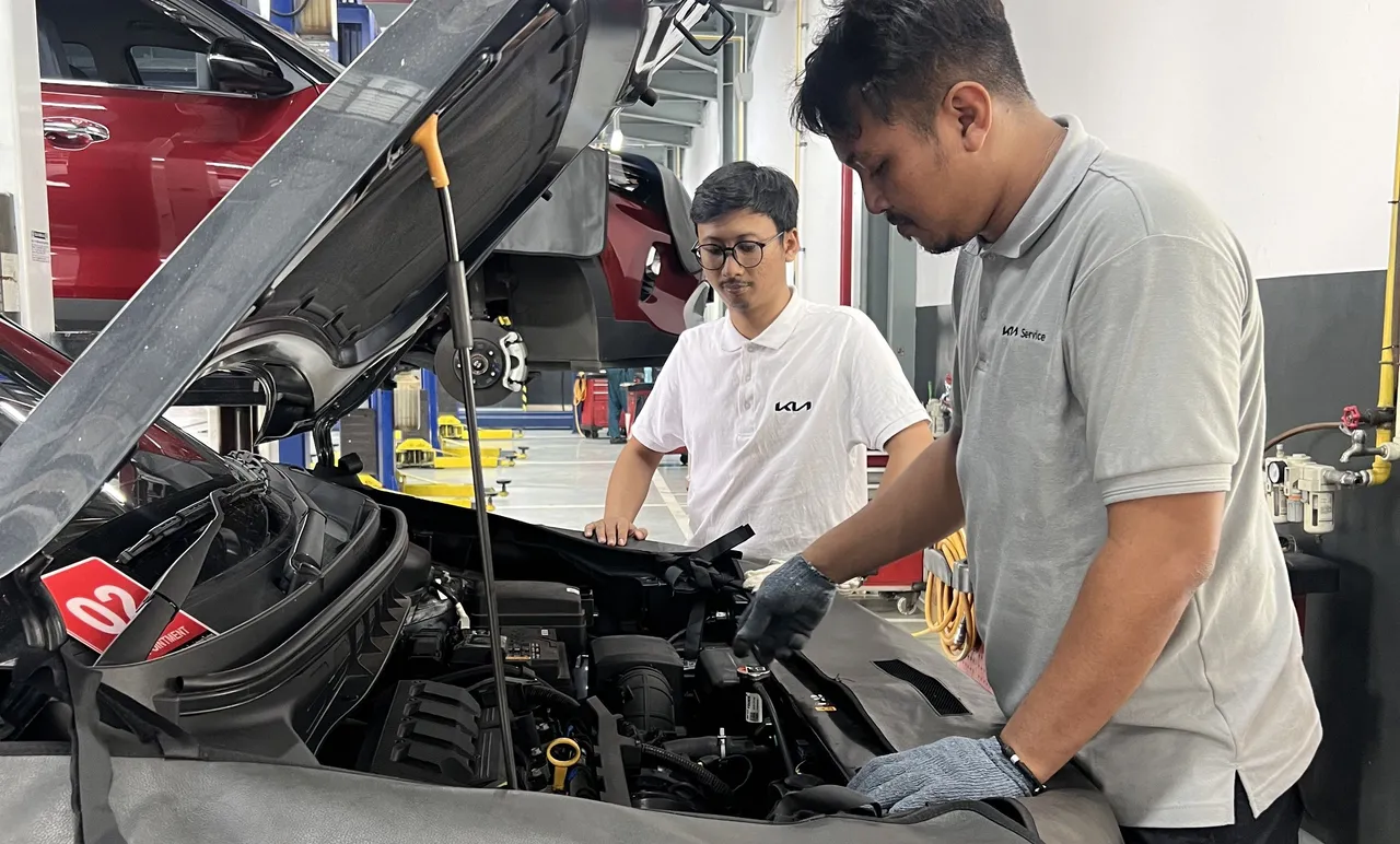Program Movement to Fitr berlaku di 51 bengkel resmi Kia di Indonesia. (KIA)