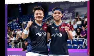 Apriyani/Fadia tersingkir dari Orleans Masters 2025. (Foto: Instagram/pbsi)