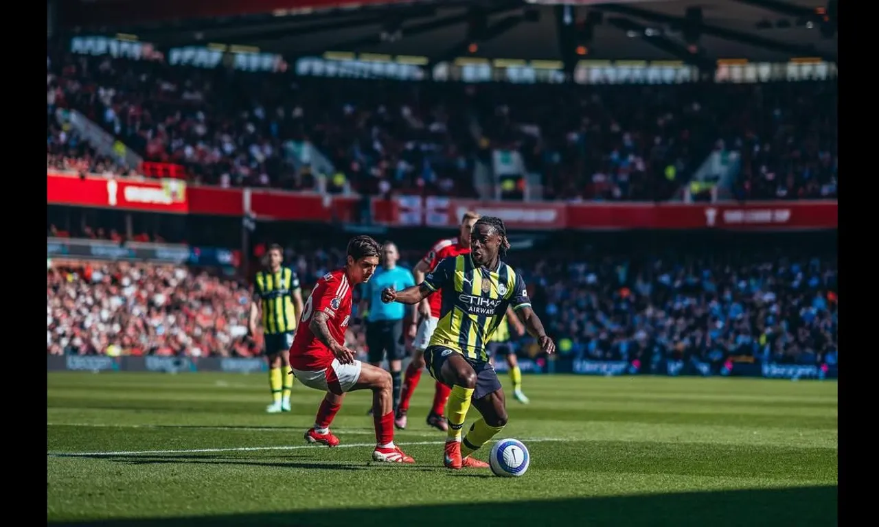 Hasil Nottingham Forest vs Man City di Liga Inggris 2024/2025. (Foto: Instagram/mancity)