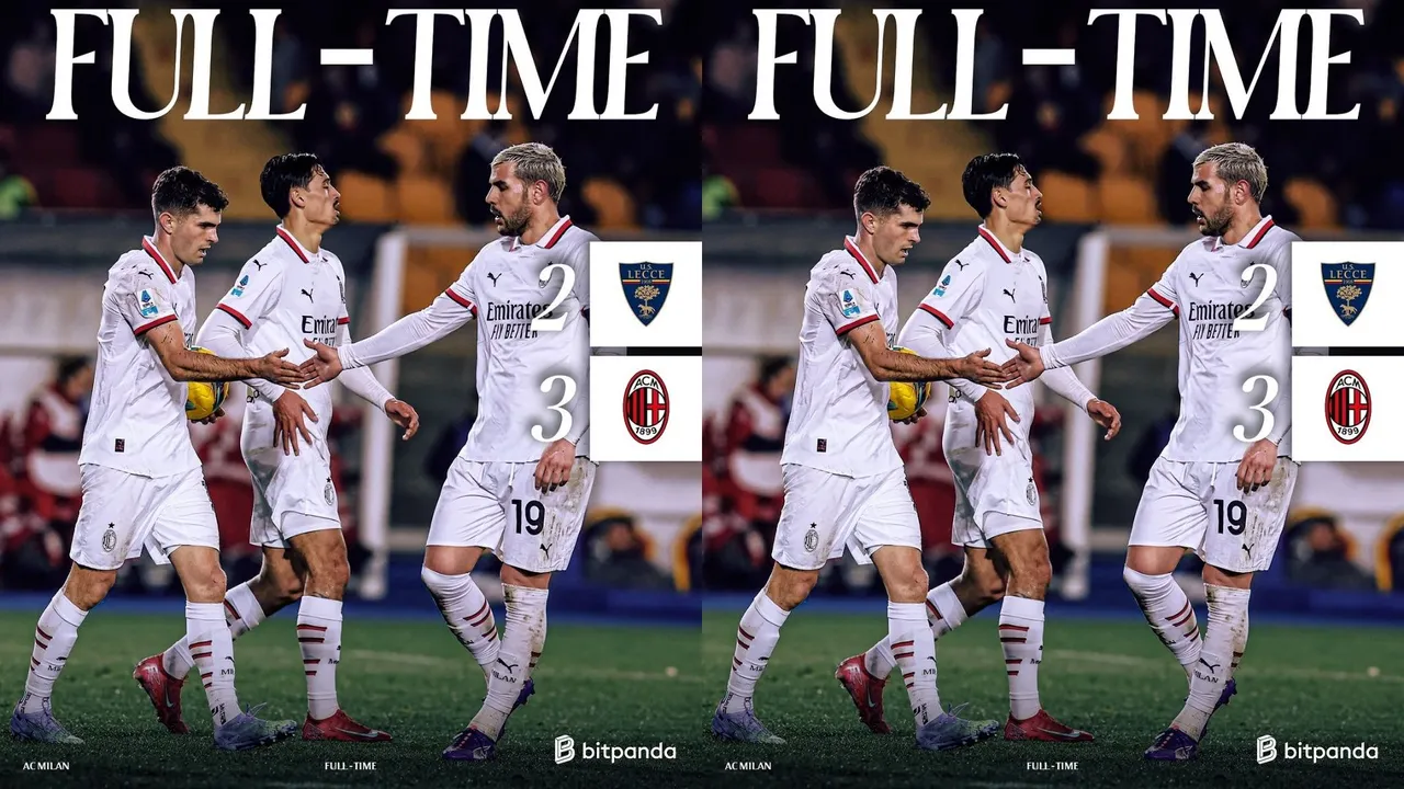 Lecce vs AC Milan (Foto: instagram/@acmilan)