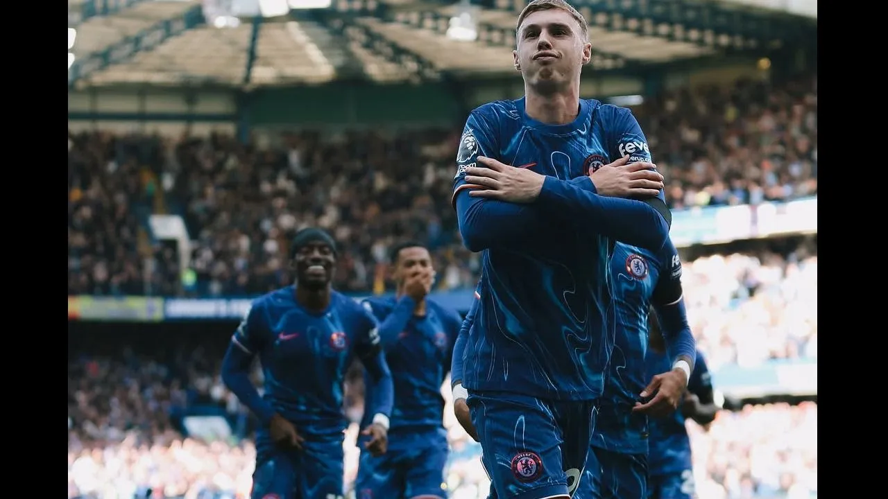 Cole Palmer batalcatatkan rekor usai gagal cetak gol di laga Chelsea vs Leicester City. (Foto: Instagram/chelseafc)