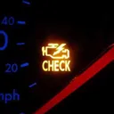 Indikator check engine menyala tanda mesin bermasalah. (Autoguru)