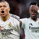 Mbappe dan Vinicius jadi pahlawan dalam laga Real Madrid vs Rayo Vallecano. (Foto: Instagram/realmadrid)