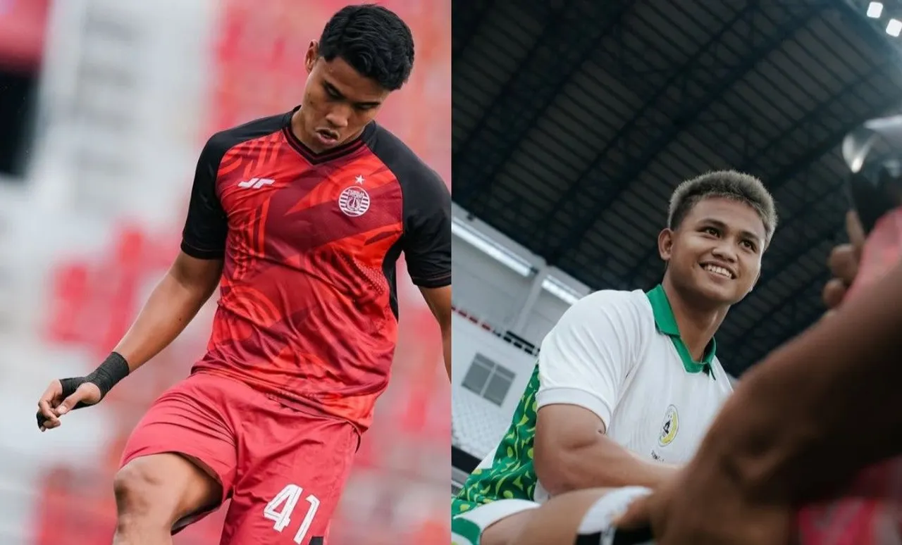 Hokky Caraka dan Muhammad Ferarri jadi sasaran netizen usai masuk dalam daftar skuat Timnas Indonesia. (Foto: Instagram/klub)