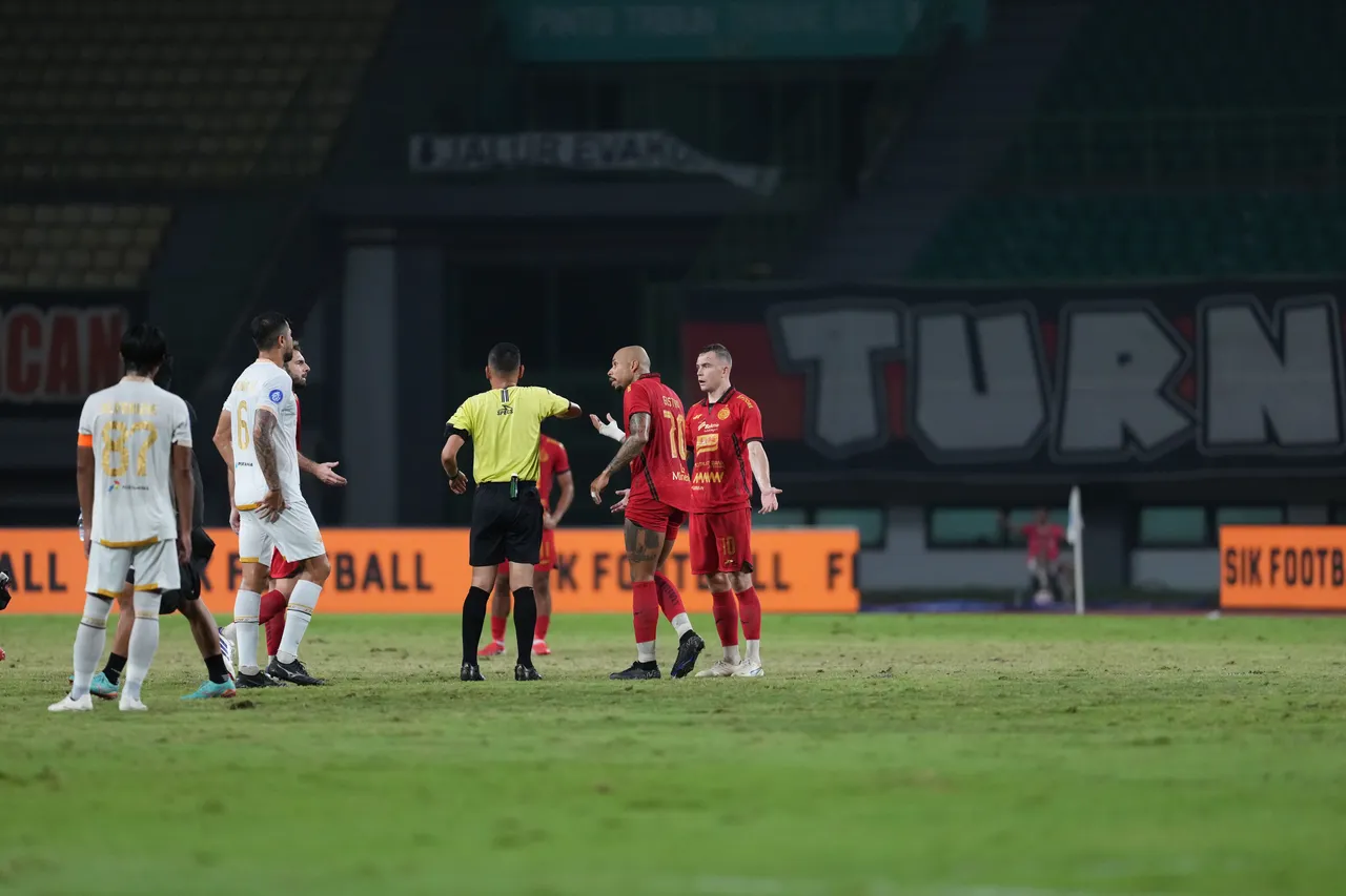 Pertandingan Persija Jakarta vs Arema FC/Media Persija