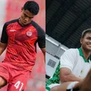 Hokky Caraka dan Muhammad Ferarri jadi sasaran netizen usai masuk dalam daftar skuat Timnas Indonesia. (Foto: Instagram/klub)