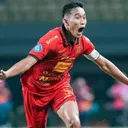 Rizky Ridho mencetak gol indah ke gawang Arema FC dalam lanjutan Liga 1 2024/2025/foto: Ofisial Persija.