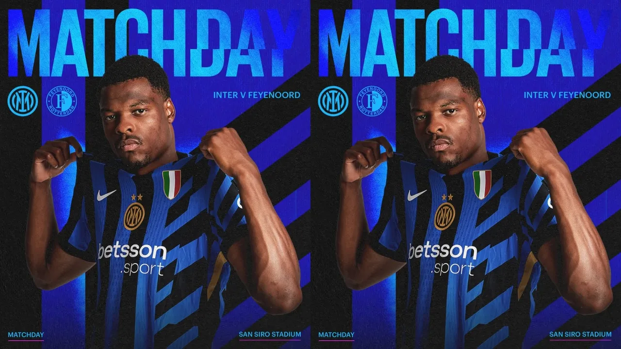 Inter Milan vs Feyenoord (Foto: instagram/@inter)