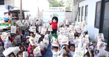 Acara Petualangan Mira & Arsa: Eksplorasi bersama Triton Educar, salah satunya di Rumah Belajar Ceria, Joglo, Jakarta, 5 Februari 2025. (MMKSI)