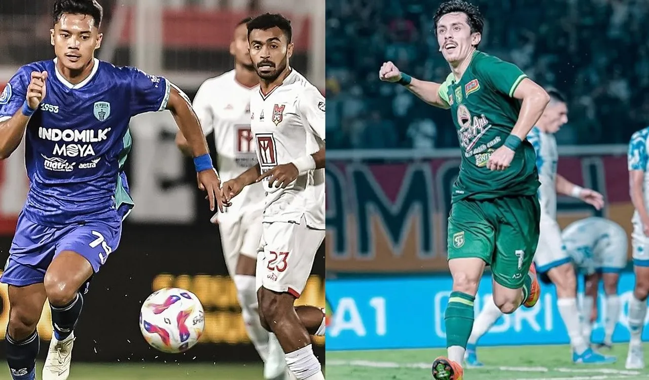 Penampilan Persita dan Persebaya di pekan ke-27 Liga 1 2024/2025. (Foto: Instagram/klub)