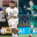 Persita dan Persebaya - Penampilan Persita dan Persebaya di pekan ke-27 Liga 1 2024/2025. (Foto: Instagram/klub)