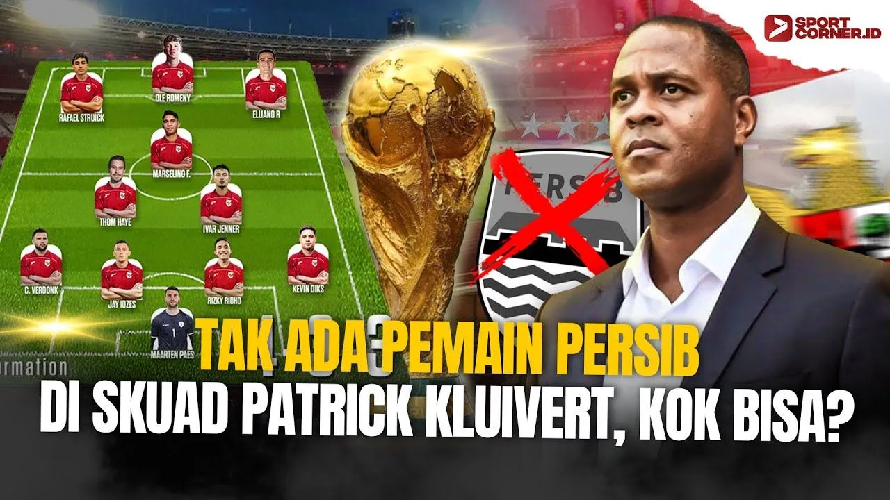 Apa alasan Patrick Kluivert tak panggil pemain Persib Bandung ke Timnas Indonesia/foto: SportCorner.id