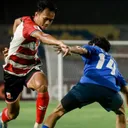 Madura United vs Taiwan Steel - Jalannya pertandingan antara Madura United vs Taiwan Steel. (Foto: Instagram/maduraunited)