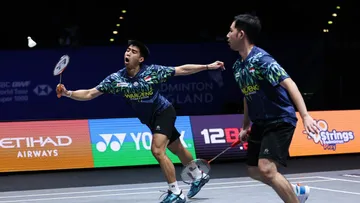 Sabar Karyaman Gutama/M.Reza Pahlevi Isfahani di All England 2025/ Media PBSI.jpg