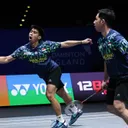Sabar Karyaman Gutama/M.Reza Pahlevi Isfahani di All England 2025/ Media PBSI.jpg - Sabar Karyaman Gutama/M.Reza Pahlevi Isfahani di All England 2025/ Media PBSI.jpg