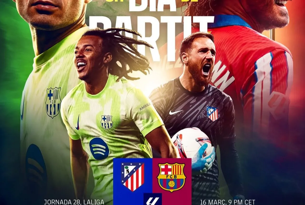 Link live streaming Atletico Madrid vs Barcelona di pekan ke-28 Liga Spanyol 2024/2025. (Foto: Instagram/fcbarcelona)