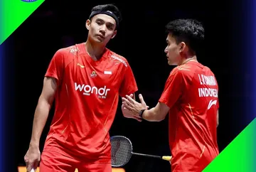 Leo/Bagas menelan kekalahan di final All England 2025. (Foto: Instagram/pbsi)