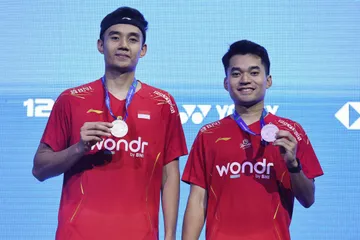 Leo Rolly Carnando/Bagas Maulana Runner-Up All England 2025/Foto: PBSI