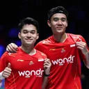 Leo Rolly Carnando Bagas Maulana All England 2025/Media PBSI