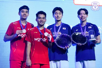 Leo Rolly Carnando/Bagas Maulana Runner-Up All England 2025/Foto: PBSI