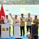 Presiden Prabowo Resmikan 17 stadion yang direnovasi pemerintah/ Media PSSI