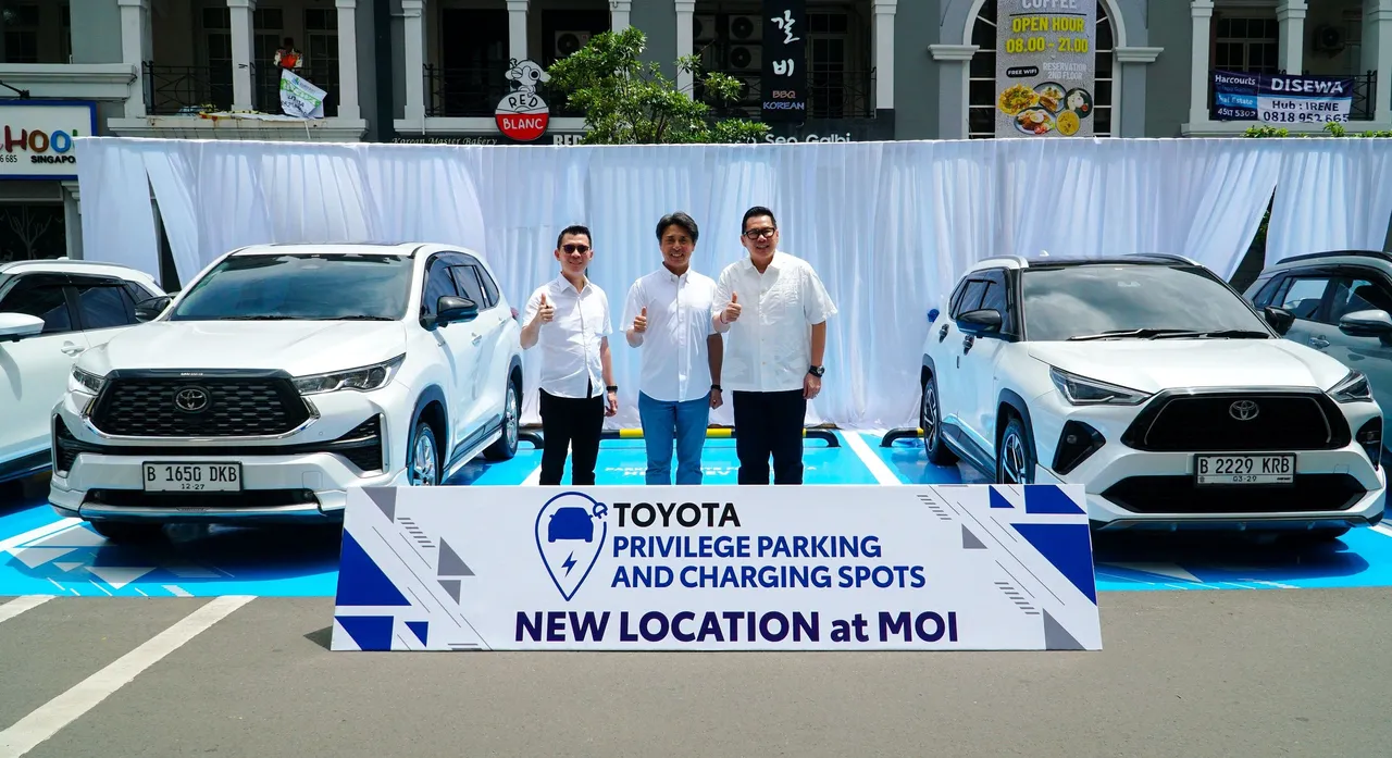 Fasilitas parkir gratis baru ini berada di depan lobby 8 Mall of Indonesia, Jakarta Utara. (TAM)