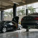 Nusantara Star Service melayani perawatan kendaraan Mercedes-Benz, Ford dan Jeep, dengan peralatan yang lengkap. (Nusantara Group)