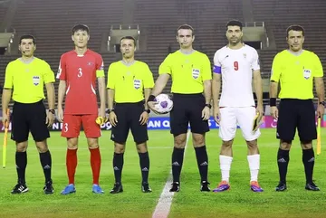 Gulmurodi Sadullo, wasit yang pimpin laga Indonesia vs Bahrain di Kualifikasi Piala Dunia 2026/foto: FFT Official.