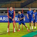 Para pemain Persib Bandung menggelar latihan/Media Persib - Para pemain Persib Bandung menggelar latihan/Media Persib