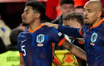 Ian Maatsen akhirnya debut bersama Timnas Belanda dan cetak gol debut/foto: IG Ons Oranje.