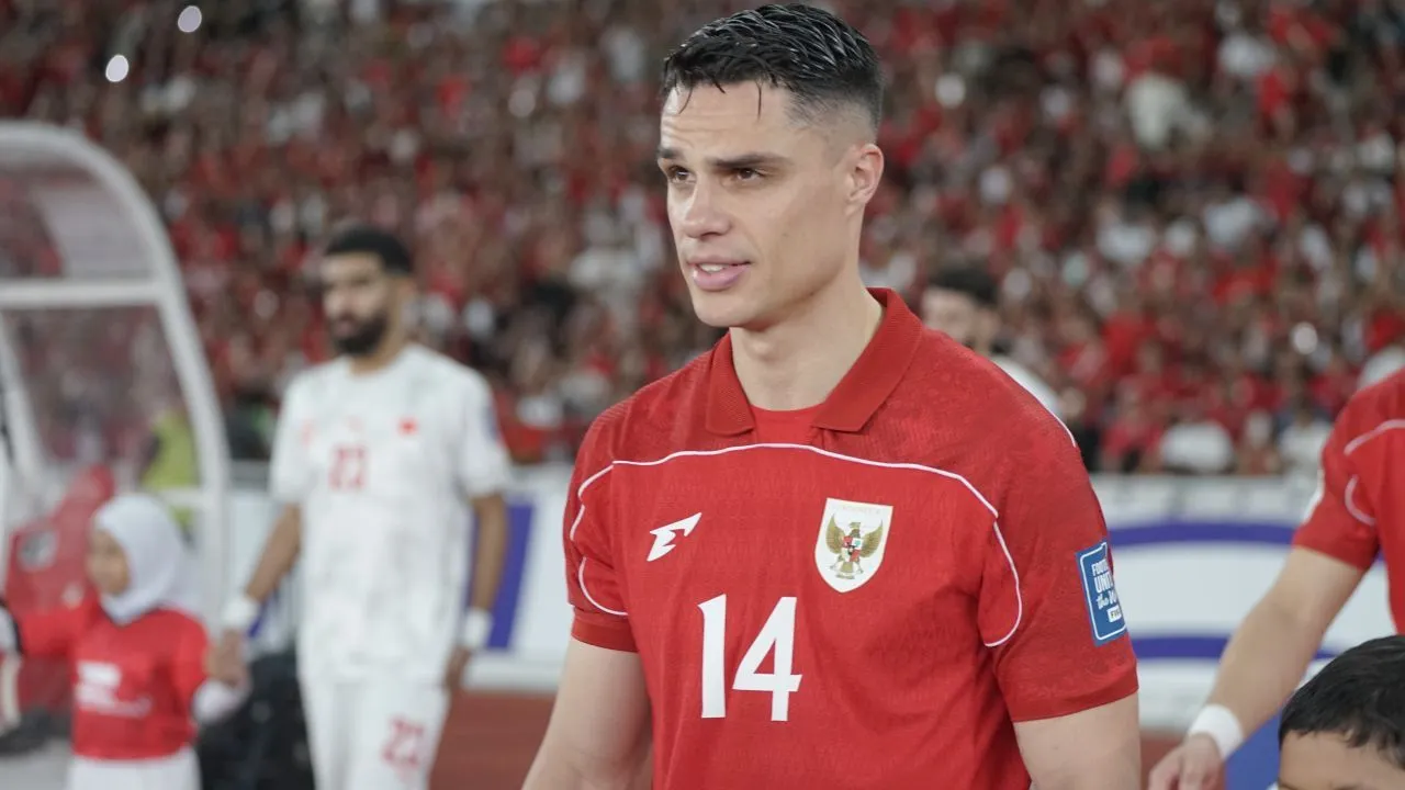 Gelandang Timnas Indonesia, Joey Pelupessy/ Muhammad Fachri Gozali SportCorner.