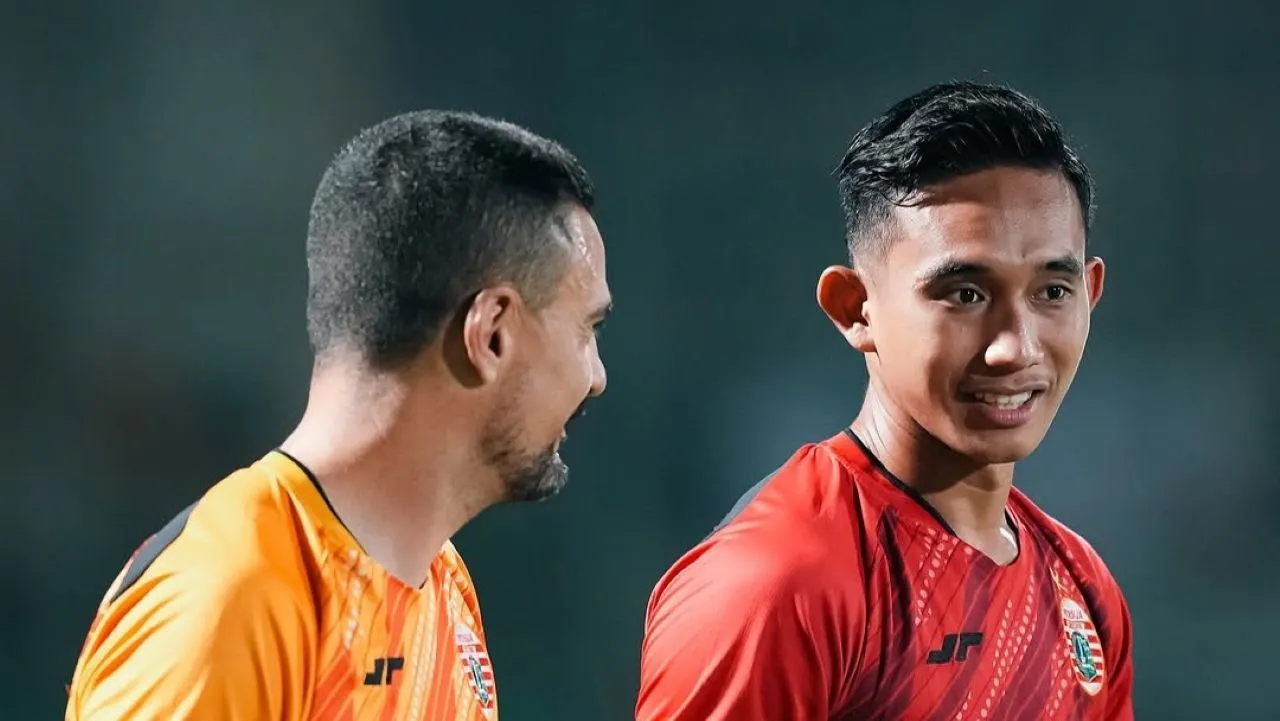 Rizky Ridho langsung latihan usai membela Timnas Indonesia/IG Persija Jakarta.