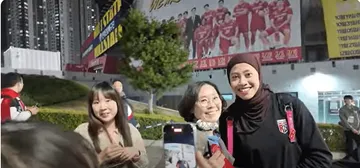 Megawati Hangestri Jadi Idola Fans Red Sparks dari Korea/Foto: YouTube Yuna Nuna
