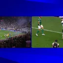 Aksi tengil Memphis Depay di laga Corinthians vs Palmeiras yang memicu kericuhan di stadion/foto: Youtube Fanatiz