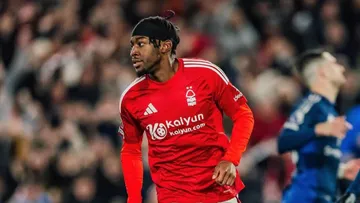 Pemain Nottingham Forest Anthony Elanga/IG Nottingham Forest.